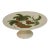 Vintage 1960s Stangl Pottery Orchard Song Pattern Hand Painted Pedestal Cake Plate For Sale