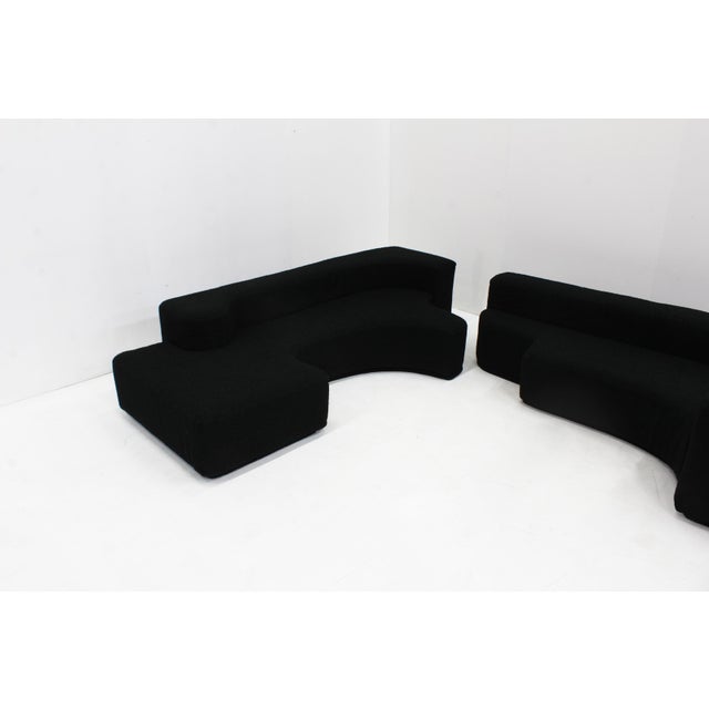 Textile Vintage Lara Modular Sofa by Pamio, Toso and Massari for Stilwood, 1968, Set of 2 For Sale - Image 7 of 12