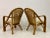 Wood Set of Italian Armchairs in Bamboo, 1970s For Sale - Image 7 of 11