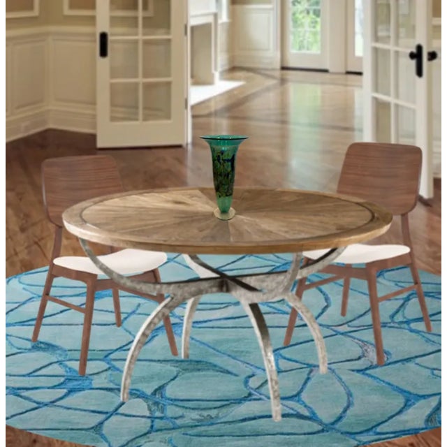 Robert Held Art Glass Green Abstract Vase For Sale - Image 10 of 12