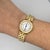 1990s Van Cleef & Arpels La Collection 18k Gold Diamond Bezel Ladies Watch For Sale - Image 9 of 10