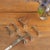 Beautiful set of 6 vintage silver plate clover knife rests from France, 1930s. Whimsical design and delicate details....