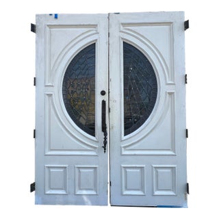 1950s Spanish Revival Style Single Pedestrian Gate With Spanish Shield For Sale