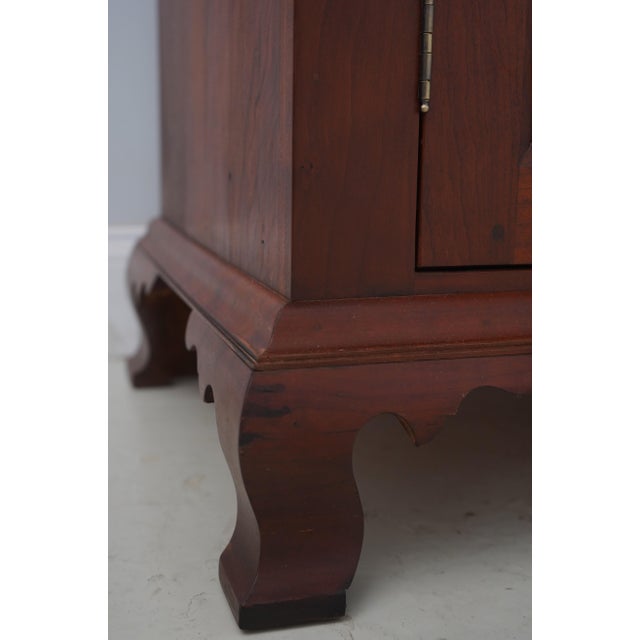 Dr Dimes Cherry Stepback Dutch Cabinet Cupboard For Sale - Image 14 of 18