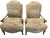 Late 20th Century Vintage Century Furniture Bergère Armchairs in Floral Upholstery, a Pair For Sale - Image 5 of 12