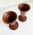 1930s Art Deco Treen Vases, a Pair For Sale - Image 4 of 10