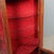 Wood Baroque-Style Mahogany Display Cabinet For Sale - Image 7 of 12