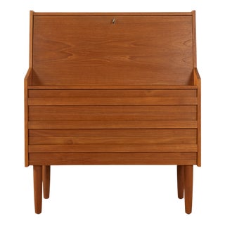 Teak Secretary from Rooval, 1960s For Sale
