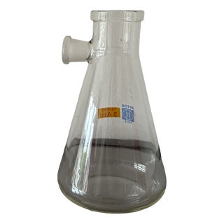 Industrial Erlenmeyer Flask from Intos Pula, Yugoslavia, 1970s For Sale