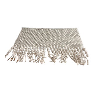 Large Custom Macrame Wall Hanging - 122 X 85 In For Sale