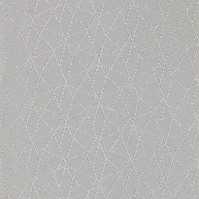 Harlequin Zola Shimmer Wallpaper in Steel - a Sample For Sale