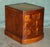 Hollywood Regency Regency Flamed Hardwood Bedside Chests of Drawers with Leather Tops, Set of 2 For Sale - Image 3 of 18