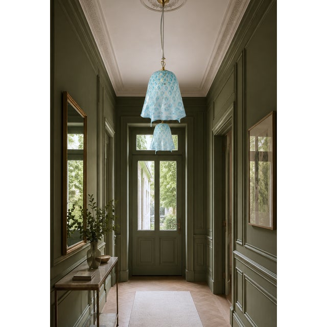 1990s Macrame Handkerchief Pendant Lamp from La Murrina, 1990s For Sale - Image 5 of 18
