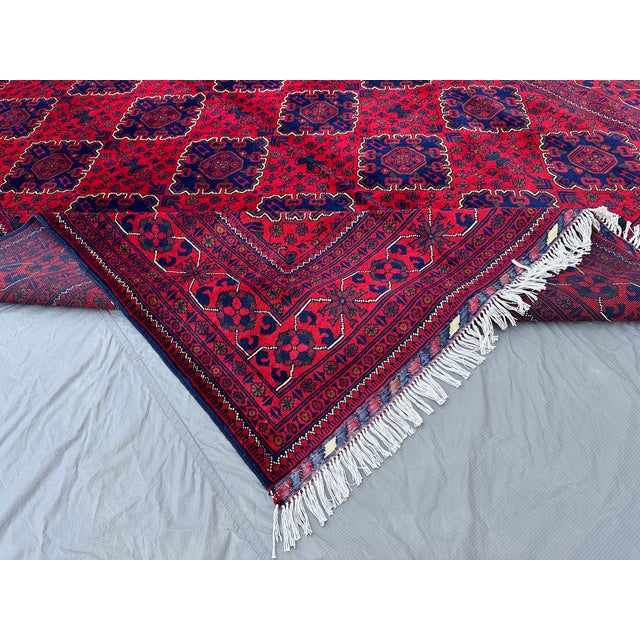 Fine Khamyab Hand-Knotted Wool Rug - 6'6" X 10' For Sale - Image 6 of 12