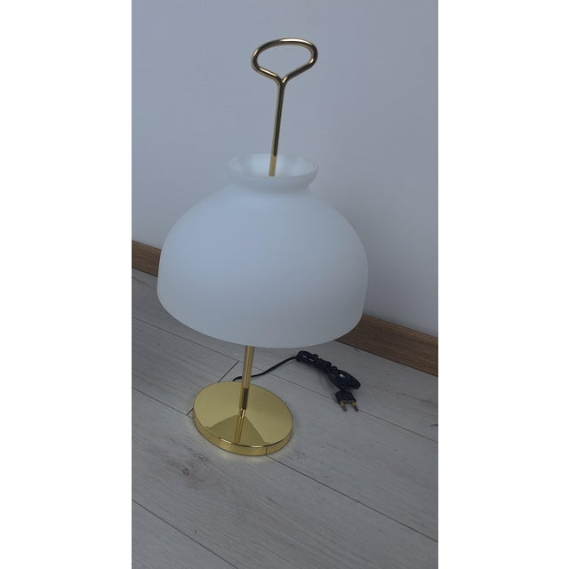 Vintage LTA3 Model Table Lamp in Brass by Ignazio Gardella for Azucena, 1950s For Sale - Image 13 of 13