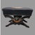 Early 20th Century Antique Victorian Ebonized Aesthetic Footstool With Floral Needlepoint Seat For Sale - Image 10 of 10