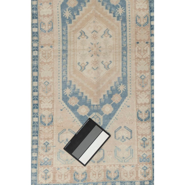 Turkish Vintage Turkish Oushak Rug 2'11 X 6'5 For Sale - Image 3 of 8