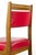 Italian Red Leather Chairs, 1970, Set of 6 For Sale - Image 6 of 9