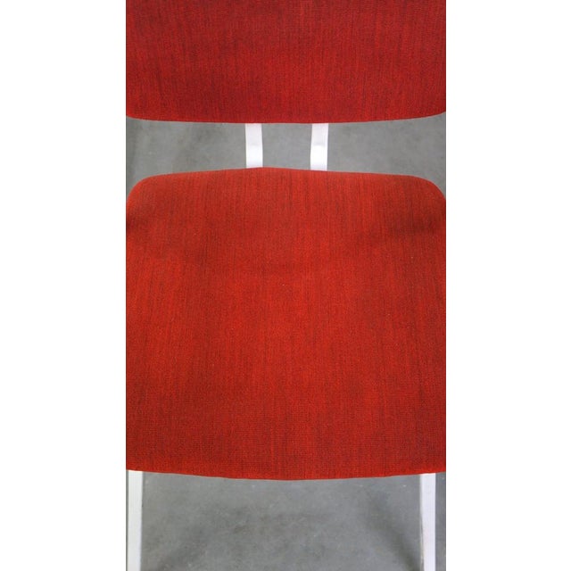 Metal Vintage Chairs by Friso Kramer for Ahrend De Cirkel, Late 1960s, Set of 3 For Sale - Image 7 of 18