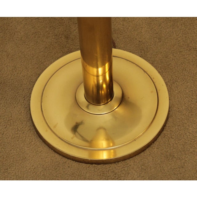 Stiffel Vintage Brass Art Nouveau Style Table Floor Lamp For Sale In Philadelphia - Image 6 of 13