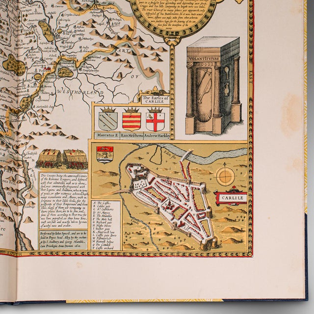 1953's 4 Vols Vintage English Maps For Sale - Image 12 of 12