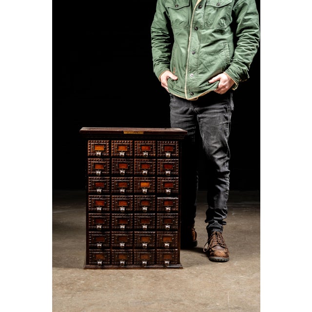 c. 1890s; J. D. Warren Manufacturing Co. - Chicago Antique tramp art screw cabinet. This piece boasts gorgeous examples of...
