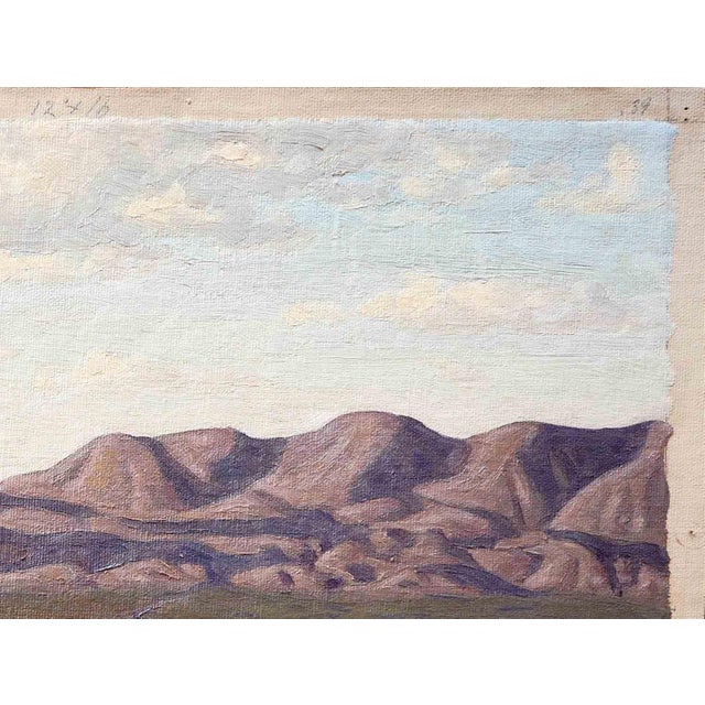 Mid20th Century "Early Morning" Wichita Mountain Wildlife Refuge