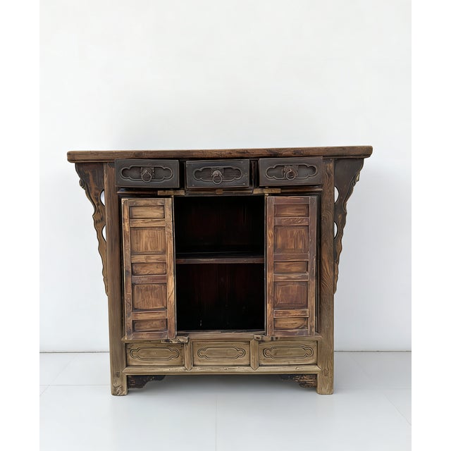 17th Century Elm Cabinet For Sale - Image 4 of 5