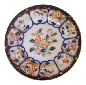 19th Century English Traditional Polychrome Plate