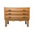 Vintage mid-century Danish occasional chest in hand-carved and turned quarter-sawn white oak attributed to Danish designer...