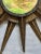 Metal French Mid Century Brutalist Sunburst Mirror For Sale - Image 7 of 12