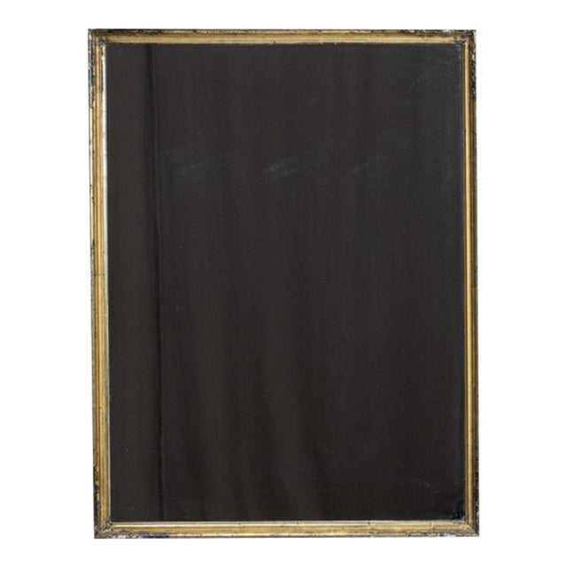 19th Century France Gold Wood Mirror For Sale