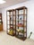 Brown Drexel MCM Transitional Bookcase Pair Solid Wood Vintage Mid-Century Storage, Attributed For Sale - Image 8 of 14