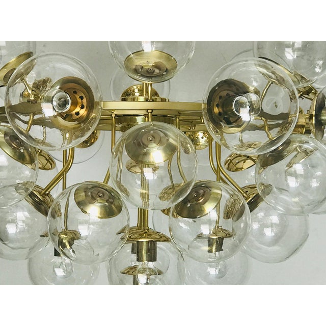 Large Hotel Chandelier from Kamenický Šenov, 1980s For Sale - Image 17 of 18
