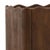 Wood Modern Wave Edge Carved Credenza For Sale - Image 7 of 8
