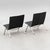 2000 - 2009 Poul Kjaerholm Pk22 Chairs Fritz Hansen Denmark Pair For Sale - Image 5 of 10
