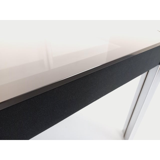 Vintage Italian Square Dining Table by Guido Faleschini, 1970s For Sale - Image 3 of 18