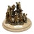 Late 20th Century Signed Marshak 4/20 "Boy Meets Girl" Figural Bronze Sculpture For Sale