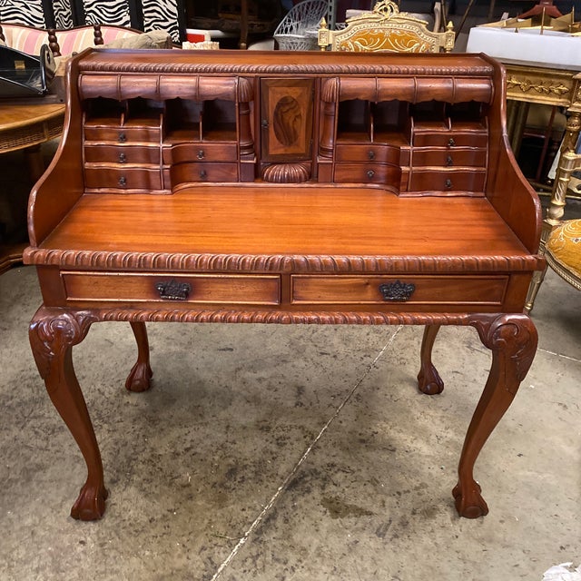 1970s Wooden Secretary Desk With Hidden Compartments** Chairish