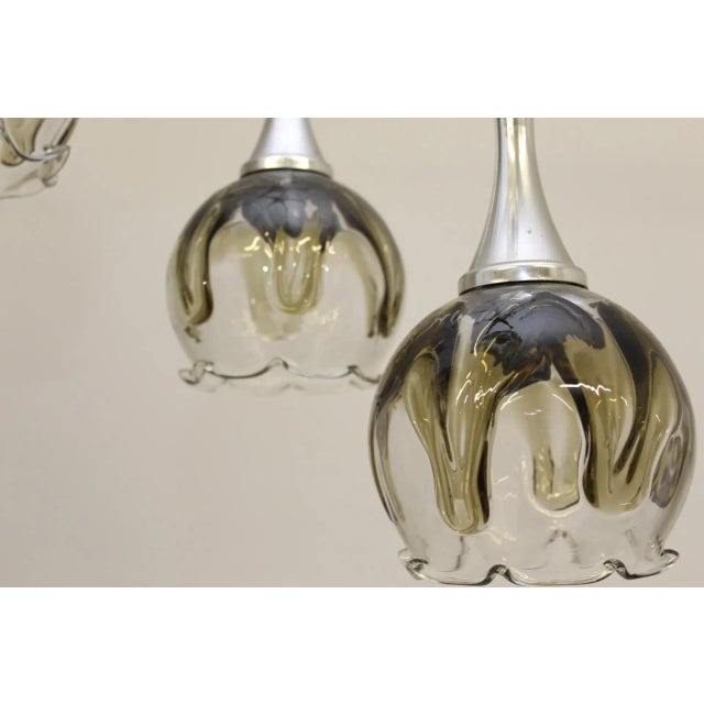 Murano Glass Cascading Chandelier, 1960s For Sale - Image 6 of 9