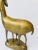 Brass Large Vintage Brass Gazelle With Baby For Sale - Image 8 of 11