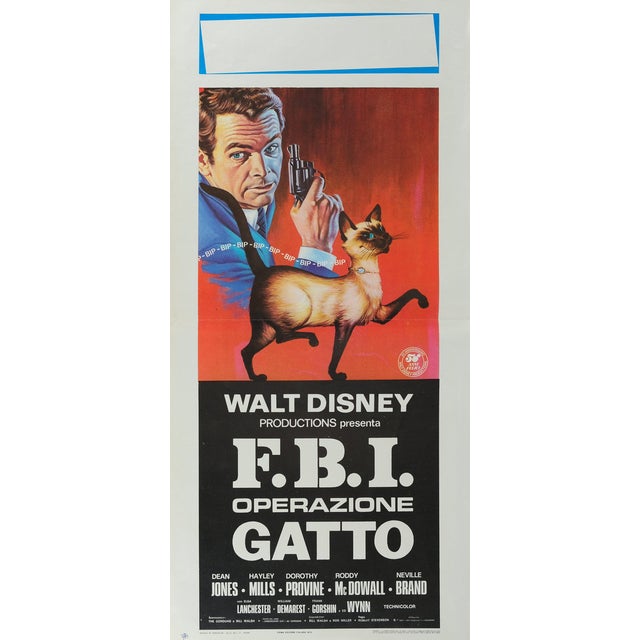 Disney FBI Operazione Gatto Film Poster For Sale
