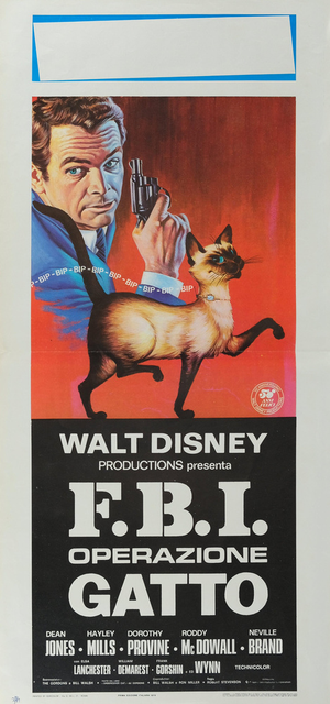 Disney FBI Operazione Gatto Film Poster