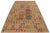 1990s 1990s Tribal Kilim Beige Red Wool Rug - 6'7" X 10'0" For Sale - Image 4 of 7