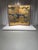 Gold Japanese Two Panel Screen For Sale - Image 8 of 9