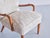 Danish Armchairs in Lelièvre Bouclé, Oak and Teak, 1956, Set of 3 For Sale - Image 9 of 17