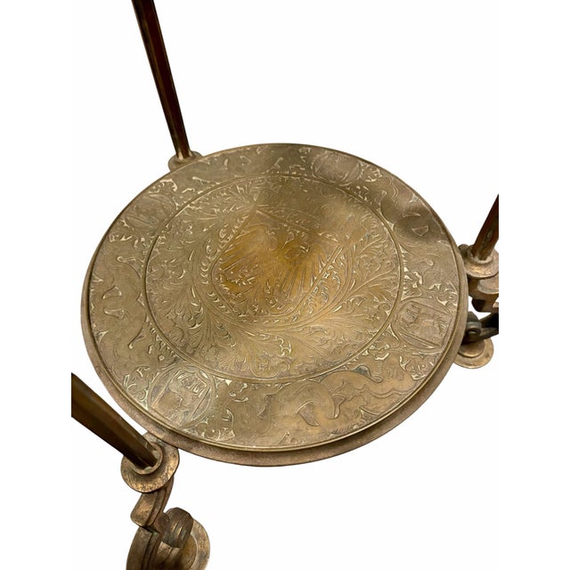 Metal 19th Century Tiffany & Co. Attributed Bronze 3 Tier Plant Stand For Sale - Image 7 of 8