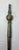 English Antique 18th Century Wrought Iron Turned Brass English Fireplace Shovel Tool 14 For Sale - Image 3 of 12