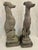 Late 20th Century Faux Concrete Outdoor Greyhound or Whippet Sculptures - A Pair For Sale - Image 4 of 9