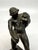 1900s 4 Grand Tour Neo Classical Bronze Miniatures incl Dancing Faun, Seated Hermes For Sale - Image 15 of 18